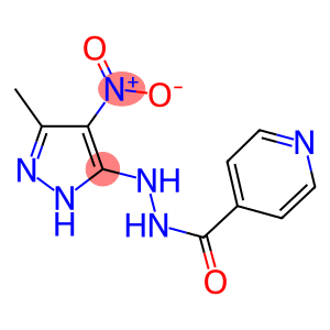 N'-{4-nitro-3-methyl-1H-pyrazol-5-yl}isonicotinohydrazide