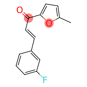 (2E)-3-(3-FLUOROPHENYL)-1-(5-METHYL-2-FURYL)PROP-2-EN-1-ONE