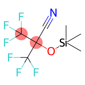 Propanenitrile, 3,3,3-trifluoro-2-(trifluoromethyl)-2-[(trimethylsilyl)oxy]-