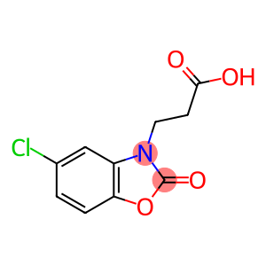 3-(5-氯-2-氧代-1,3-苯并恶唑-3(2H)-基)丙酸