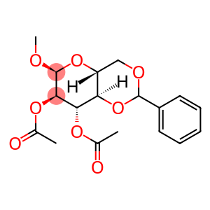 (4aR,6S,7R,8S,8aR)-6-Methoxy-2-phenylhexahydropyrano[3,2-d][1,3]dioxine-7,8-diyl diacetate