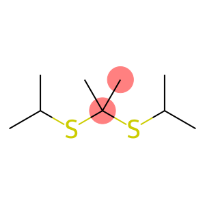 Propane, 2,2-bis[(1-methylethyl)thio]-