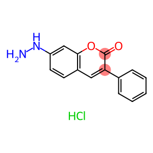 7-hydrazino-3-phenyl-2-benzopyrone monohydrochloride