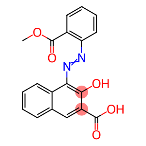 3-hydroxy-4-[[2-(methoxycarbonyl)phenyl]azo]-2-naphthoic acid