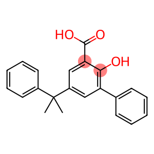 5-(α,α-Dimethylbenzyl)-3-phenylsalicylic acid