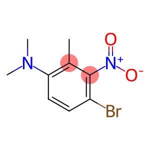 Benzenamine, 4-bromo-N,N,2-trimethyl-3-nitro-