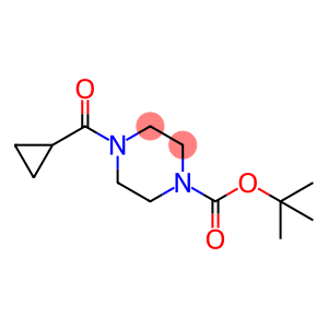 4-(cyclopropylcarbonyl)-1-Piperazinecarboxylic acid 1,1-dimethylethyl ester