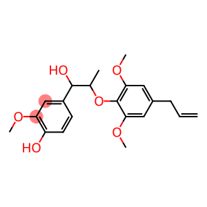 1-(3,4-dimethoxyphenyl)-2-(4-allly-2,6-dimethoxyphenoxy)propan-1-ol