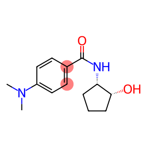 Benzamide, 4-(dimethylamino)-N-[(1R,2S)-2-hydroxycyclopentyl]-, rel- (9CI)