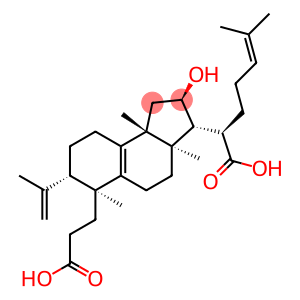 1H-Benz[e]indene-6-propanoic acid, 3-[(1R)-1-carboxy-5-methyl-4-hexen-1-yl]-2,3,3a,4,5,6,7,8,9,9b-decahydro-2-hydroxy-3a,6,9b-trimethyl-7-(1-methylethenyl)-, (2R,3R,3aR,6S,7S,9bR)-