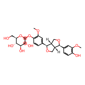 (-)-Pinoresinol 4-O-glucoside