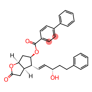 [1,1'-联苯]-4-羧酸,(3AR,4R,5R,6AS)-六氢-4-[(1E,3S)-3-羟基-5-苯基-1-戊烯-1-基]-2-氧代-2H-环戊并[B]呋喃-5-基酯(...)