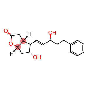 (+)-(3aR,4R,5r,6aS)-六氢-5-羟基-4-[(1E,3R)-3-羟基-5-苯基-1-戊烯基]-2H-环戊并[b]呋喃-2-酮