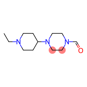 1-Piperazinecarboxaldehyde,4-(1-ethyl-4-piperidinyl)-(9CI)