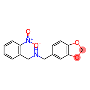 1,3-Benzodioxole-5-methanamine, N-[(2-nitrophenyl)methyl]-