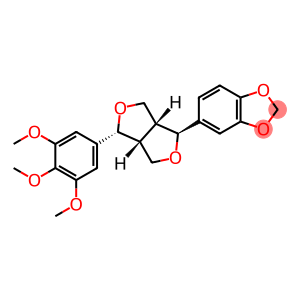 1,3-Benzodioxole, 5-[(1S,3aR,4R,6aR)-tetrahydro-4-(3,4,5-trimethoxyphenyl)-1H,3H-furo[3,4-c]furan-1-yl]-