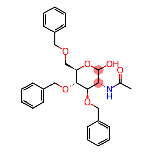 N-[2-Hydroxy-4,5-bis(phenylmethoxy)-6-(phenylmethoxymethyl)oxan-3-yl]acetamide