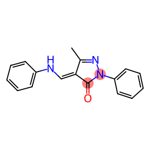 5-Methyl-2-phenyl-4-[(phenylamino)methylene]-2H-pyrazol-3(4H)-one