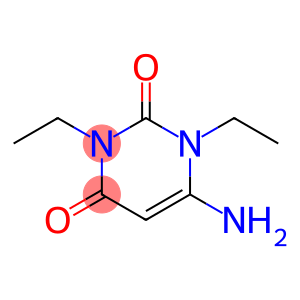 2,4(1H,3H)-Pyrimidinedione, 6-amino-1,3-diethyl-