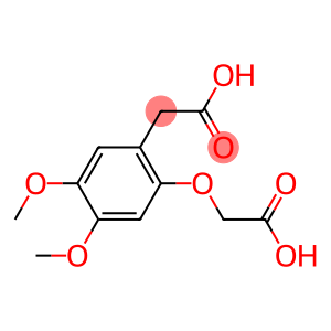 2-(Carboxymethoxy)-4,5-dimethoxybenzeneacetic acid