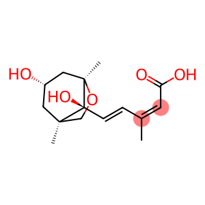 (2Z,4E)-3-Methyl-5-[(1S)-1α-hydroxy-2,6-dimethyl-2α,6α-(epoxymethano)-4β-hydroxycyclohexane-1-yl]-2,4-pentadienoic acid