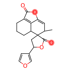 (3R,5S,5'aS,7'R)-5-(3-Furanyl)-3',4,5,5',5'a,7'-hexahydro-7'-methyl-spiro[furan-3(2H),6'-[6H]naphtho[1,8-bc]furan]-2,2'(4'H)-dione