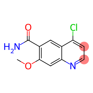 4-氯-7-甲氧基喹啉-6-酰胺