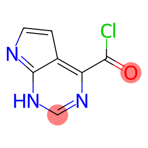 1H-Pyrrolo[2,3-d]pyrimidine-4-carbonyl chloride (9CI)