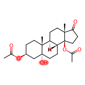 3β,14β-Di(acetyloxy)-5-hydroxy-5α-androstan-17-one