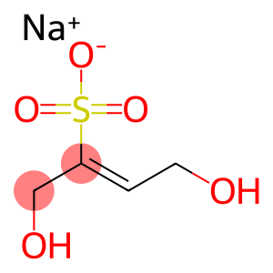 sodium 1,4-dihydroxy-2-butene-2-sulphonate