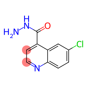 4-Quinolinecarboxylicacid,6-chloro-,hydrazide(9CI)