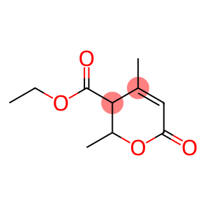 2H-Pyran-3-carboxylicacid,3,6-dihydro-2,4-dimethyl-6-oxo-,ethylester(9CI)