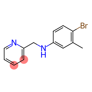 4-bromo-3-methyl-N-(pyridin-2-ylmethyl)aniline