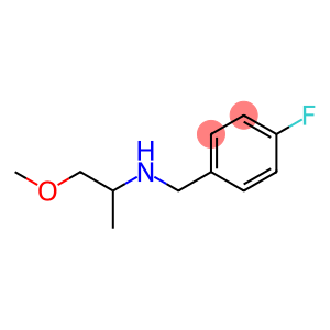 (4-FLUORO-BENZYL)-(2-METHOXY-1-METHYL-ETHYL)-AMINE