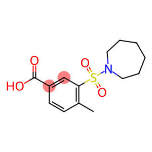 Benzoic acid, 3-[(hexahydro-1H-azepin-1-yl)sulfonyl]-4-methyl-