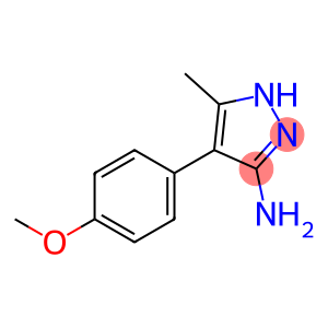 4-(4-甲氧基苯基)-5-甲基-1H-吡唑-3-胺