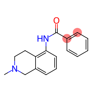 Benzamide, N-(1,2,3,4-tetrahydro-2-methyl-5-isoquinolinyl)-