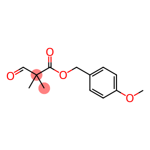 Propanoic acid, 2-formyl-2-methyl-, (4-methoxyphenyl)methyl ester
