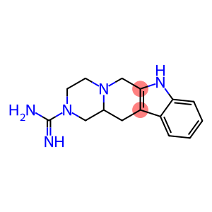 Pyrazino[1',2':1,6]pyrido[3,4-b]indole-2(1H)-carboximidamide, 3,4,6,7,12,12a-hexahydro-