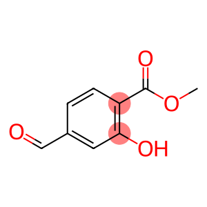 Benzoic acid, 4-formyl-2-hydroxy-, methyl ester