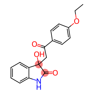 3-[2-(4-ethoxyphenyl)-2-oxoethyl]-3-hydroxy-1,3-dihydro-2H-indol-2-one