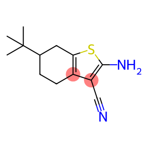 2-AMINO-6-TERT-BUTYL-4,5,6,7-TETRAHYDRO-1-BENZOTHIOPHENE-3-CARBONITRILE