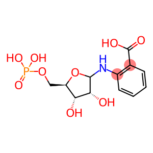 N-(5-phospho-beta-D-ribosyl)anthranilic acid