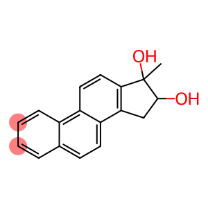 15H-Cyclopenta[a]phenanthrene-16,17-diol, 16,17-dihydro-17-methyl- (6CI,9CI)