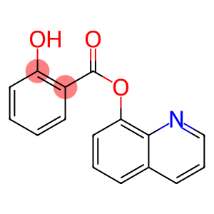 Benzoic acid, 2-hydroxy-, 8-quinolinyl ester