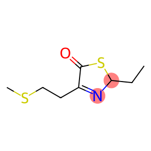 5(2H)-Thiazolone,2-ethyl-4-[2-(methylthio)ethyl]-(9CI)