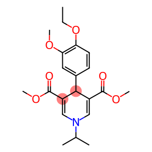 dimethyl 4-(4-ethoxy-3-methoxyphenyl)-1-isopropyl-1,4-dihydro-3,5-pyridinedicarboxylate