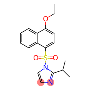 1H-Imidazole, 1-[(4-ethoxy-1-naphthalenyl)sulfonyl]-2-(1-methylethyl)-