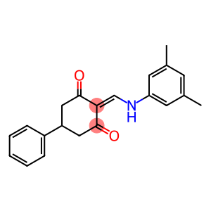 2-{[(3,5-dimethylphenyl)amino]methylidene}-5-phenylcyclohexane-1,3-dione