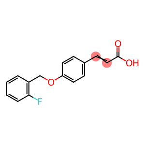 (2E)-3-{4-[(2-Fluorobenzyl)oxy]phenyl}prop-2-enoic Acid